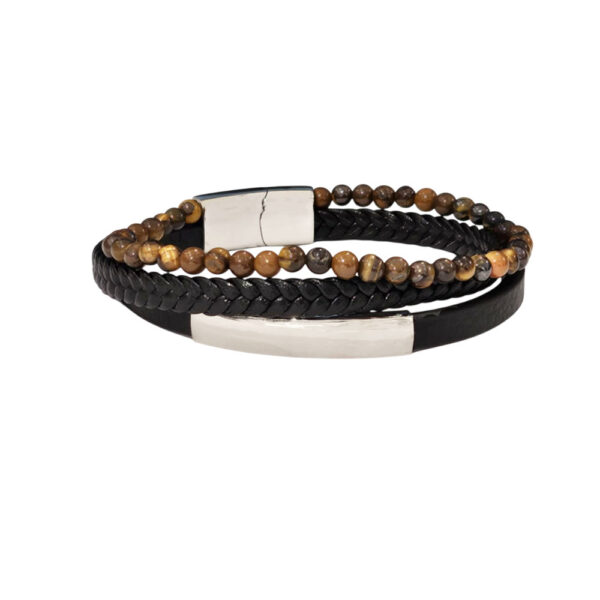 Ανδρικό Βραχιόλι Απο Ανοξείδωτο Ατσάλι  - Men's Stainless Steel Bracelet